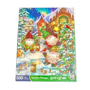 ❤️🆕 GNOME VILLAGE SPRINGBOOK PUZZEL 500 pieces